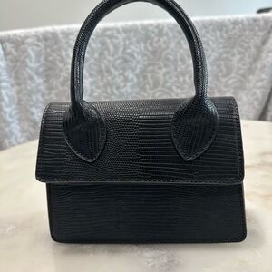 Elegant Black Mini Handbag